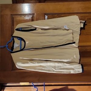 Annex Casual Corner sweater material tank top and matching cardigan